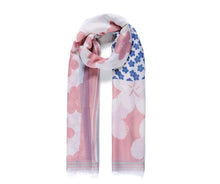 Load image into Gallery viewer, Ruby Rocks TATIANNA Scarf in Grey/Blue
