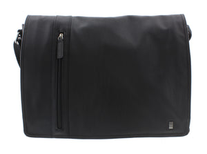 STORM London MALONE Messenger Laptop Bag in Black