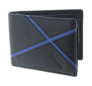 STORM London Bronx Leather Anti-RFID Wallet Black