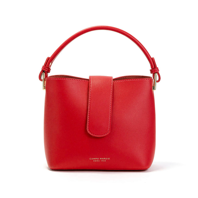 Wendy Bucket Bag - Cherry Red