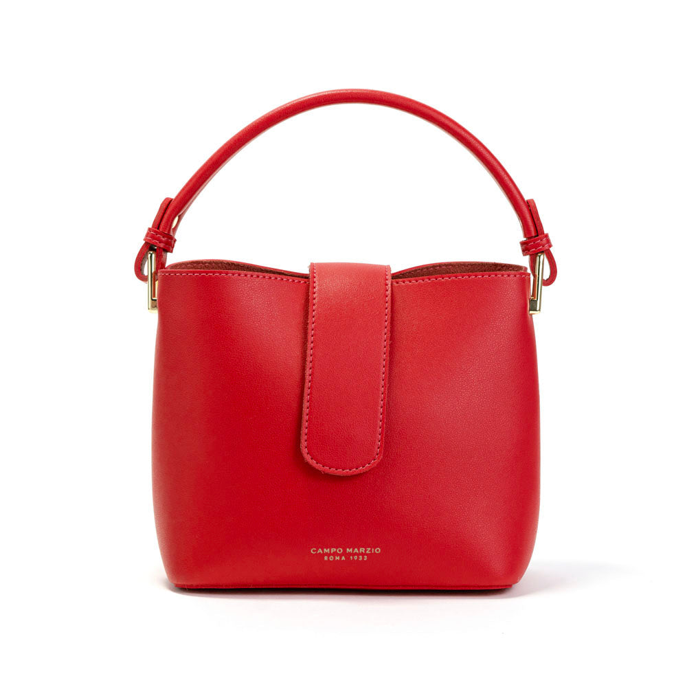 Wendy Bucket Bag - Cherry Red
