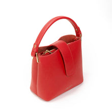 Load image into Gallery viewer, Wendy Bucket Bag - Cherry Red