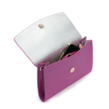 Load image into Gallery viewer, Renee Clutch Bag - Mauve Silver