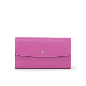 Ellen Wallet - Mauve Silver