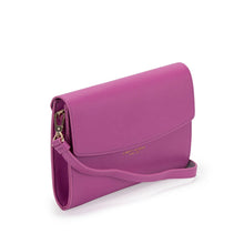 Load image into Gallery viewer, Meryl Clutch Shoulder Bag - Mauve Silver