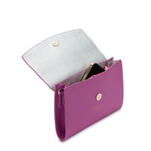Load image into Gallery viewer, Meryl Clutch Shoulder Bag - Mauve Silver
