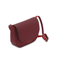 Load image into Gallery viewer, Kym Saddle Bag - Plum Tangerine Tango