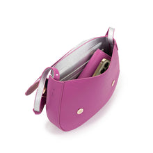 Load image into Gallery viewer, Kym Saddle Bag - Mauve Silver