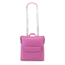 Load image into Gallery viewer, Sharon Backpack Bag - Mauve Silver