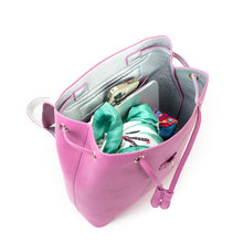 Load image into Gallery viewer, Keira Backpack - Mauve Silver