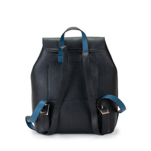 Load image into Gallery viewer, Keira Backpack - Black Lapis Blue