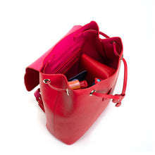 Load image into Gallery viewer, Keira Backpack - Cherry Red Fuchsia Pink