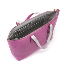 Load image into Gallery viewer, Winona Shopping Bag - Mauve Silver