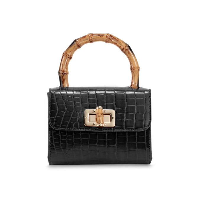 Bamboo Mini Bag - Black