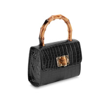 Load image into Gallery viewer, Bamboo Mini Bag - Black