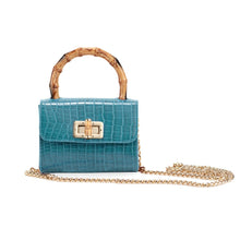Load image into Gallery viewer, Bamboo Mini Bag - Blue Jeans
