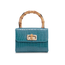 Load image into Gallery viewer, Bamboo Mini Bag - Blue Jeans