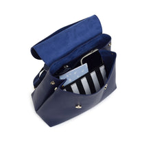 Load image into Gallery viewer, Berthe Bag Convertible Backpack - Ocean Blue