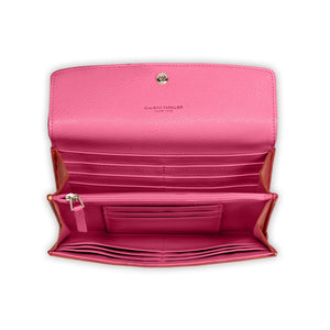 Ellen Wallet - Cherry Red Fuchsia