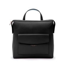 Load image into Gallery viewer, Sharon Backpack Bag - Black Lapis Blue