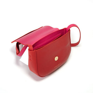 Rachel Mini Bag - Cherry Red Fuchsia Pink