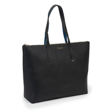 Load image into Gallery viewer, Winona Shopping Bag - Black Lapis Blue