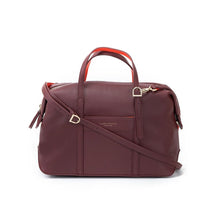 Load image into Gallery viewer, Ariana Bowling Bag - Burgundy