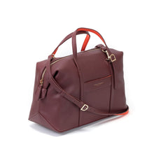 Load image into Gallery viewer, Ariana Bowling Bag - Burgundy