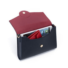 Load image into Gallery viewer, Phoebe Clutch Bag - Ocean Blue