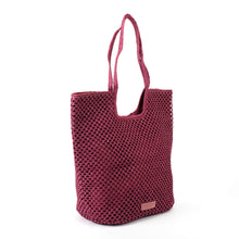 Load image into Gallery viewer, Ariel Tote Bag - Red Wine