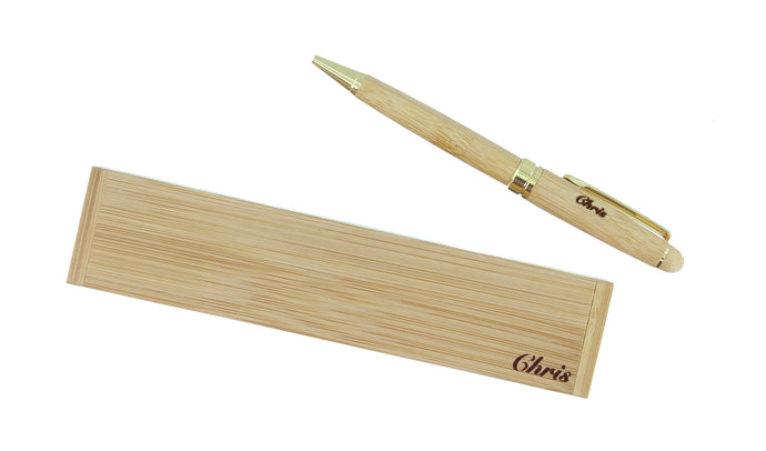 Personalised Bamboo Pen