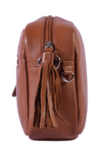 Load image into Gallery viewer, STORM London GIULIA Leather Cross-Body BROWN