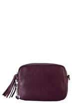 Load image into Gallery viewer, STORM London GIULIA Leather Cross-Body PLUM