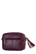 Load image into Gallery viewer, STORM London GIULIA Leather Cross-Body PLUM