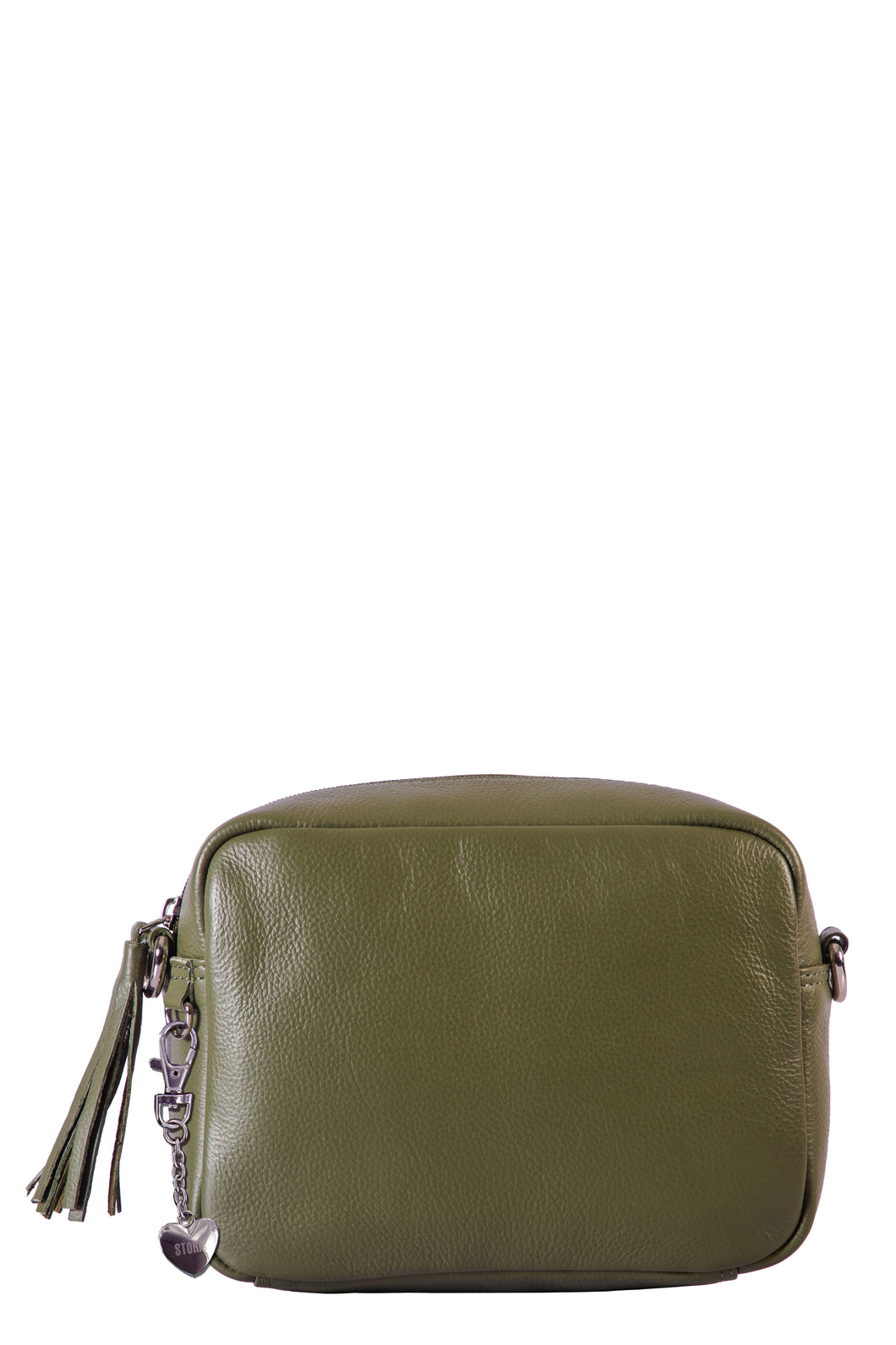 STORM London GIULIA Leather Cross-Body OLIVE