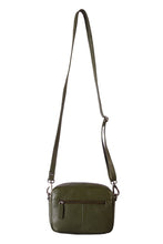 Load image into Gallery viewer, STORM London GIULIA Leather Cross-Body OLIVE