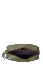 Load image into Gallery viewer, STORM London GIULIA Leather Cross-Body OLIVE