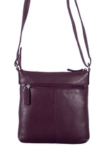 Load image into Gallery viewer, STORM London ROMOLA Leather Cross Body PLUM