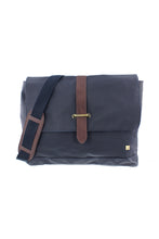 Load image into Gallery viewer, STORM London ETHAN Laptop Messenger NAVY COATED