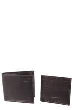 Load image into Gallery viewer, STORM London VEGAS Wallet &amp; Card Holder Set BROWN