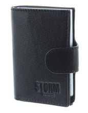 Load image into Gallery viewer, STORM London MADDOX Leather Wallet in Black