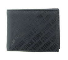 Load image into Gallery viewer, STORM London Renton Leather Anti-RFID Wallet Black
