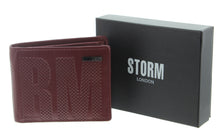 Load image into Gallery viewer, Storm London ECHO Leather Wallet BURGUNDY