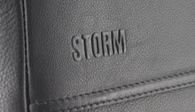 Load image into Gallery viewer, STORM London BRAMBLEBURY Leather Tote Bag in Black